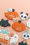 Simple Pumpkin Cookie cutter. Halloween Cookie Cutter. Groovy Halloween.