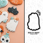 Booty Ghost Cookie cutter. Halloween Cookie Cutter. Groovy Halloween.