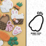 Bunny Foot Cookie Cutter.