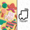 first fiesta cookie cutter uno cookie cutter