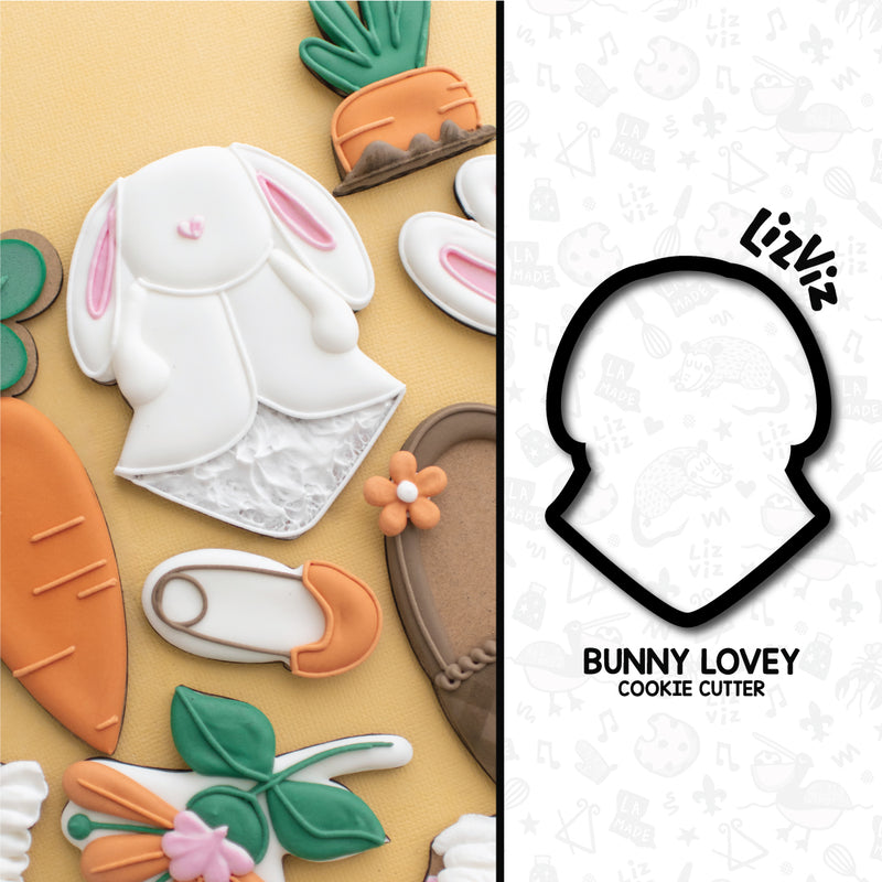bunny blanket cookie cutter bunny lovey cookie cutter