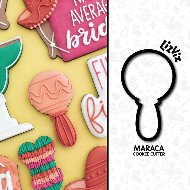 first fiesta maraca cookie cutter