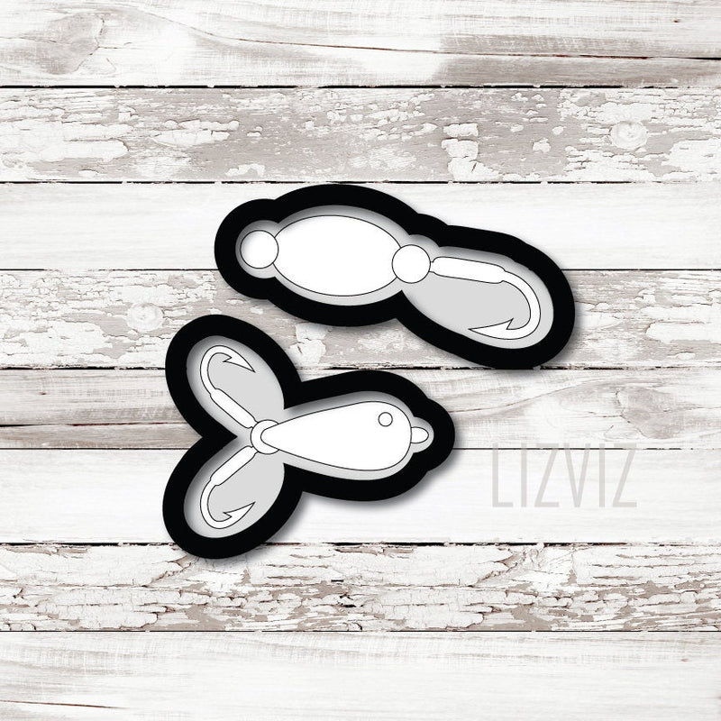 Fishing Lure Cookie Cutter