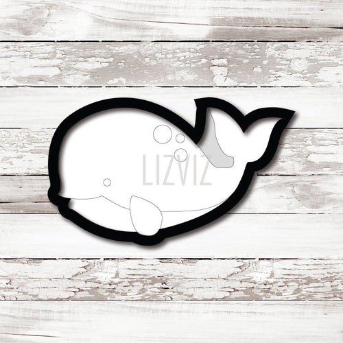 Whale Cookie Cutter