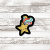 Rainbow Star Cookie Cutter. Weather Cookie Cutter.