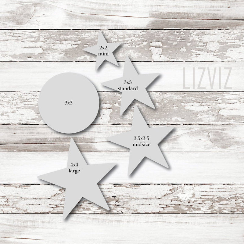 Star Cookie Cutter. Weather Cookie Cutter.