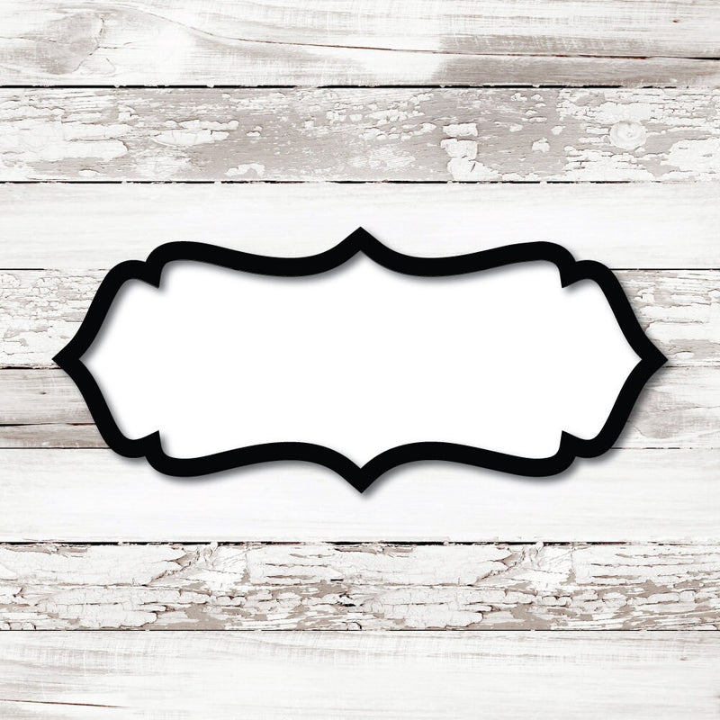 plaque cookie cutter becca