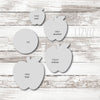 Apple Cookie Cutter. Back to School Cookie Cutter.