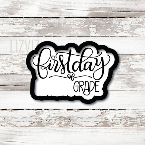 Back to School Cookie Cutter. First day Of School Cookie Cutter. Back to School.