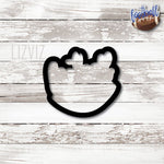 Football Cookie Cutter. Fall Cookie Cutter.