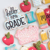 Hello Grade Cookie Cutter. Back to School Cookie Cutter.