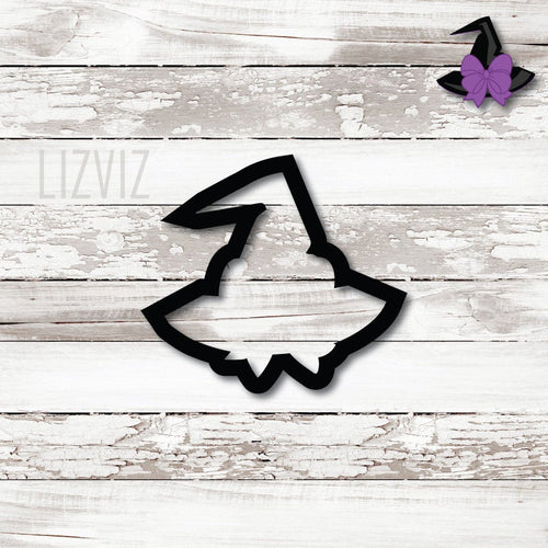 Witch Hat Cookie Cutter. Halloween Cookie Cutter.