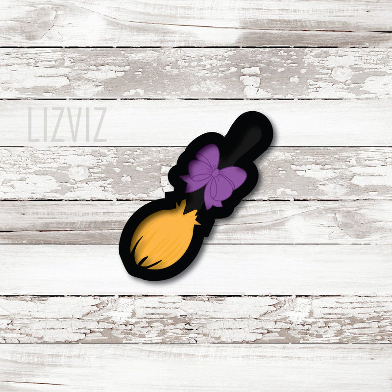 Halloween Witch Broom 5 in – Cakes Dreamer Halloween Witch Broom 5 in – Cakes Dreamer