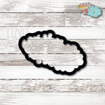 Rainbow Cloud Cookie Cutter. Weather Cookie Cutter.