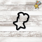 Rainbow Star Cookie Cutter. Weather Cookie Cutter.