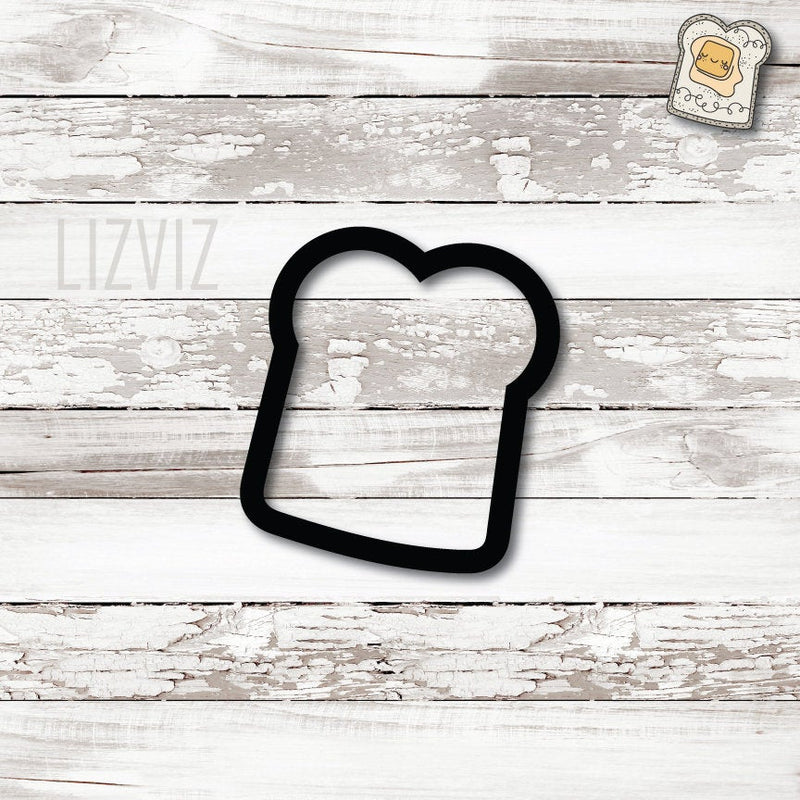 A Toast Cookie Cutter. Breakfast Cookie Cutter. New Year's Eve.