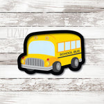 School Bus Cookie Cutter. Back to School Cookie Cutter.