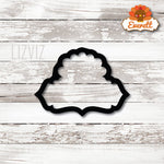 Turkey Cookie Cutter. Plaque Cookie Cutter.