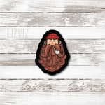 Lumberjack Cookie Cutter. Santa Cookie Cutter.