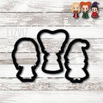 Hocus Pocus Cookie Cutter. Sanderson Sisters. Halloween Cookie Cutter.