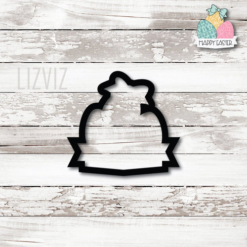 Easter Egg Cookie Cutter With Plaque