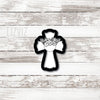 Floral Cross Cookie Cutter