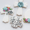 He is Risen Cookie Cutter. Easter Cookie Cutter.