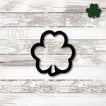 Shamrock Cookie Cutter. St. Patrick's Day. Clover.