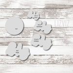 baby word cookie cutter