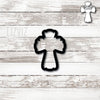 Floral Cross Cookie Cutter