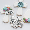 Floral Cross Cookie Cutter