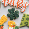 Shamrock Cookie Cutter. St. Patrick's Day. Clover.