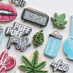 420 cookie Cutter. Lighter Cookie Cutter. Marijuana.