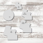 TheWellDressedCookier Wedding cookie cutter. Ring Box