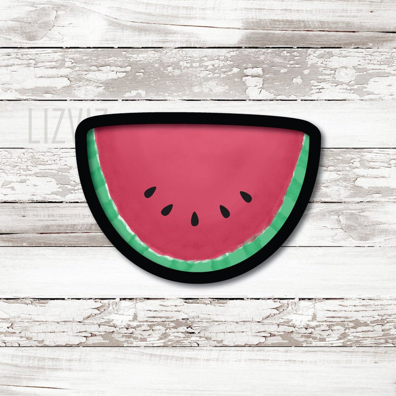 Watermelon Cookie Cutter. Summer Cookie Cutter.