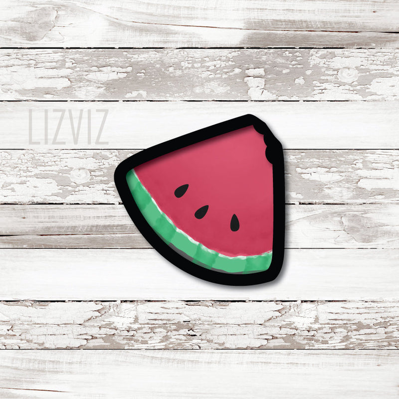 Watermelon Slice Cookie Cutter. Summer Cookie Cutter.