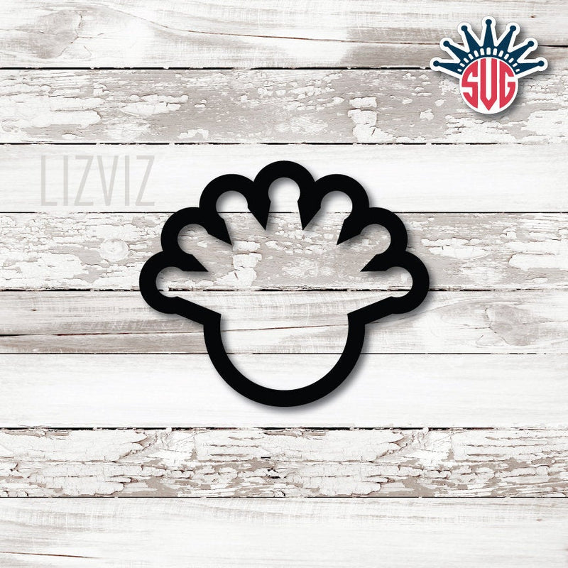 Lady Liberty Monogram Cookie Cutter. Fourth of July.