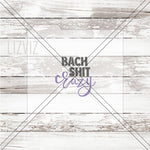 Bach Shit Crazy Cookie Stencil