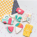 Pennant Banner Cookie Cutter. Valentines.