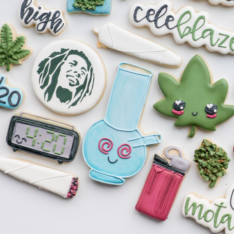 420 cookie Cutter. Weed Cookie Cutter. Marijuana.