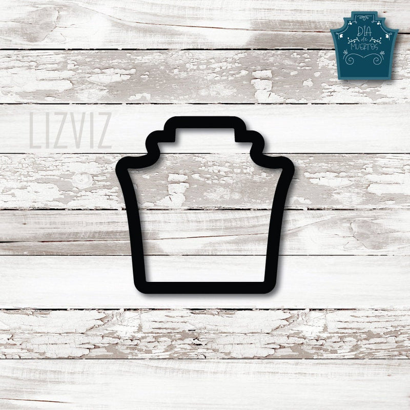 Tombstone Cookie Cutter. Halloween Cookie Cutter.