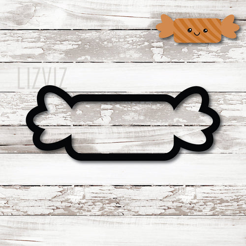 Long Candy Cookie Cutter. Halloween Cookie Cutter.