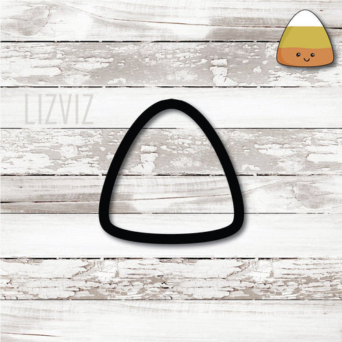 Candy Corn Cookie Cutter. Halloween Cookie Cutter.