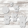 Turkey Paper Bag Cookie Cutter. Plaque Cookie Cutter.