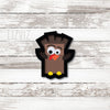 Turkey Paper Bag Cookie Cutter. Plaque Cookie Cutter.