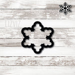 Snow Flake Cookie Cutter. Christmas Cookie Cutter.