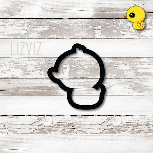 Rubber Duck Cookie Cutter. Baby Shower Cookie Cutter.