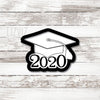 Graduation Cap Cookie Cutter. 2020 Cookie Cutter.