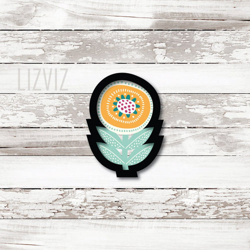 flower cookie cutter spring flower