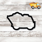 Dump Truck Cookie Cutter. Construction Cookie Cutter.